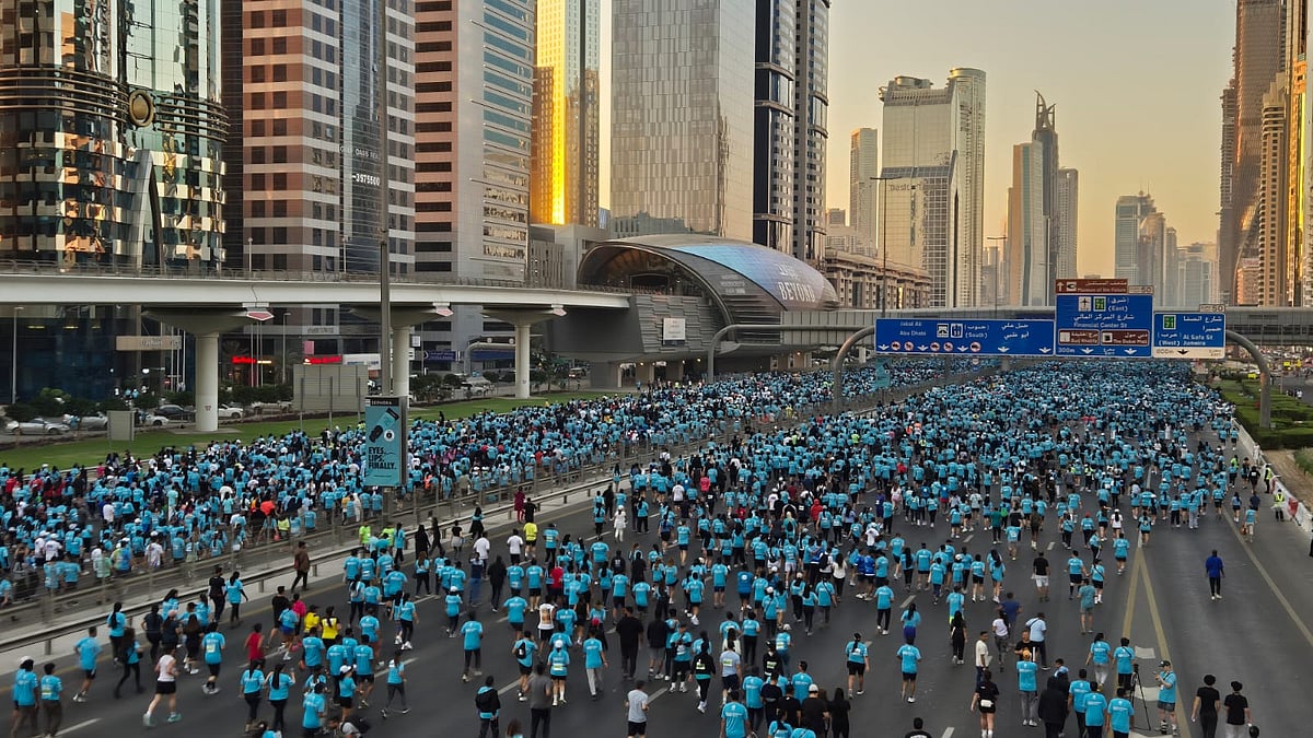 From pregnant women power-walking with determination, to children waving flags, to families glowing with LED wristbands, Dubai Run proved a popular event this month.