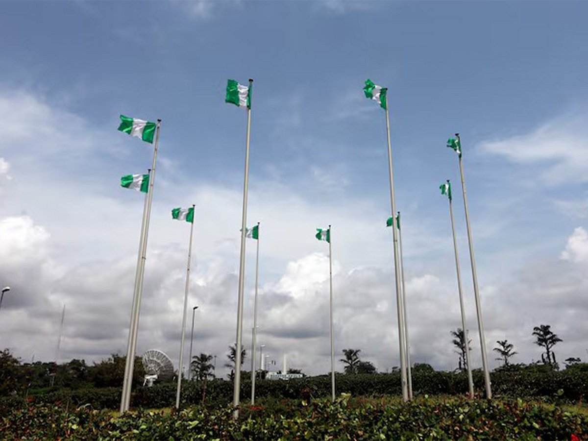 Nigeria flags (Photo/Reuters)