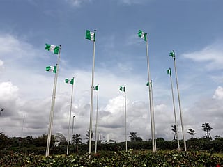 Nigeria flags (Photo/Reuters)