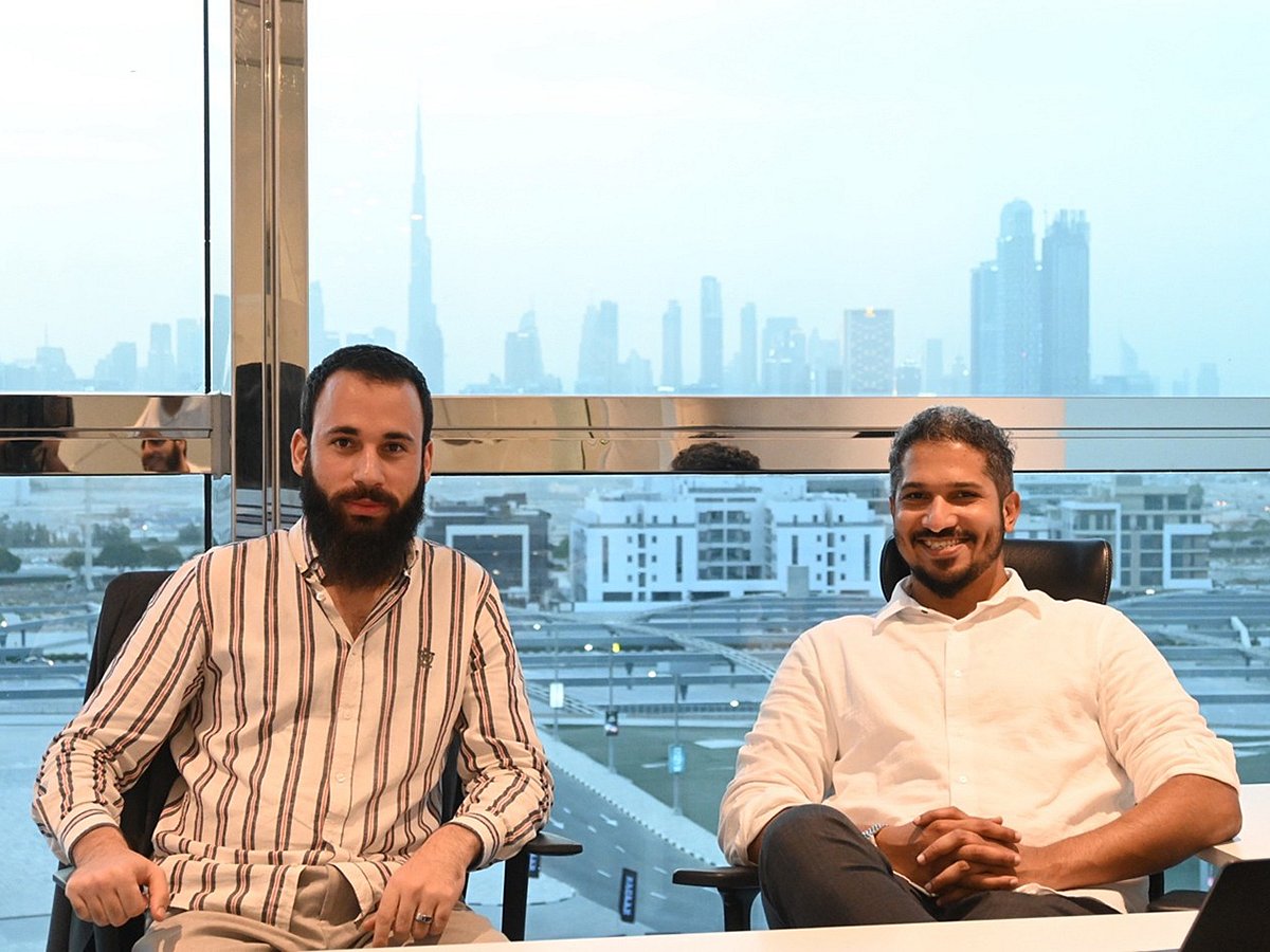 From Left: Co-Founders Khalid Ghiboub and Muhammed Shabreen, CEO.