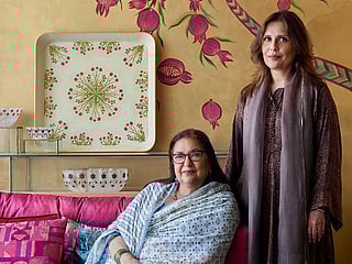 Anita Lal and Abha Narain Lambah