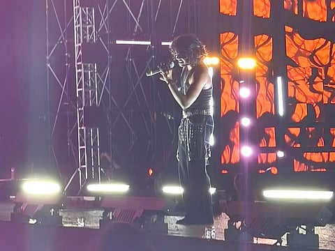 Kerala rapper Vedan performs at ‘Vetta’ in Dubai despite battling a high fever, thrilling fans with his chart-topping hits.