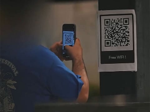 Before scanning any QR code, make sure you know its source.