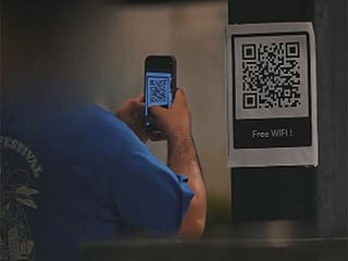 Before scanning any QR code, make sure you know its source.
