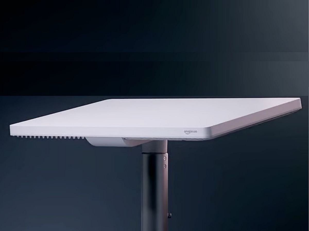 An Amazon Leo Ultra terminal. The name is a nod to the advanced low Earth orbit (LEO) satellite constellation already used by thousands of Starlink satellites.