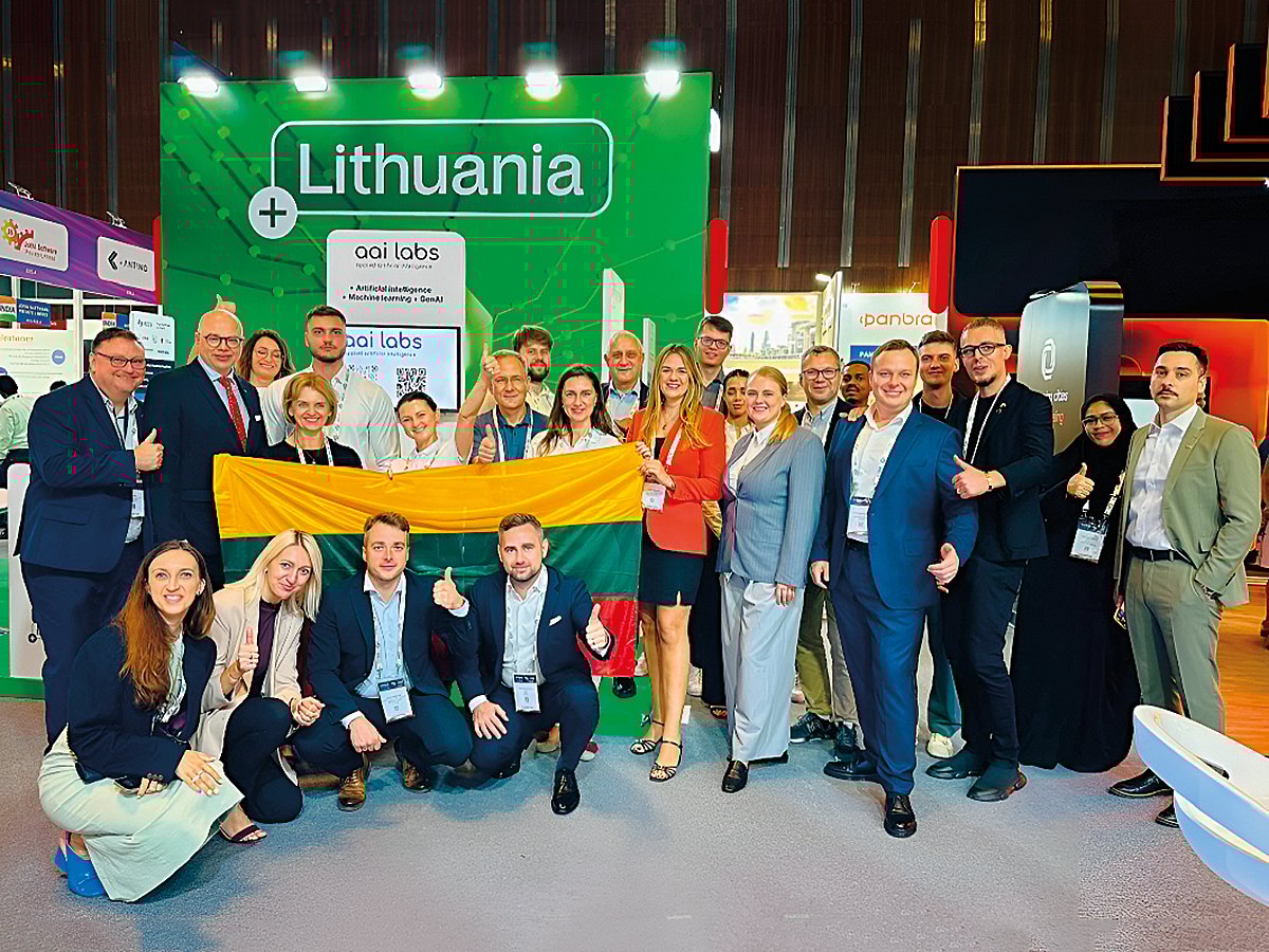 The Lithuanian Delegation at GITEX 2025. The country’s technological expertise and innovative products find a ready market in the UAE.