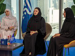 Sarah Shaw, CEO of Majra (centre).