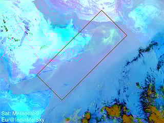 Ash cloud from Ethiopian volcano drifts across Red Sea to Middle East