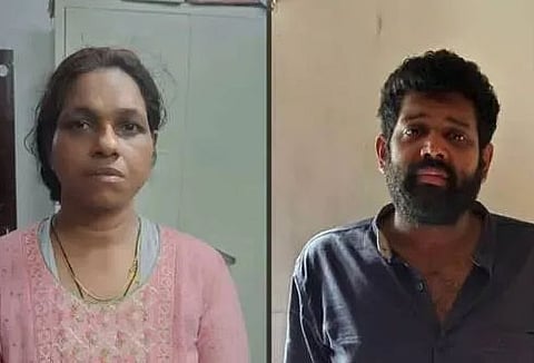 Nithin, who went to Sabarimala after the murder, constantly called Sandhya’s son and enquired whether the police and forensic officials had come .