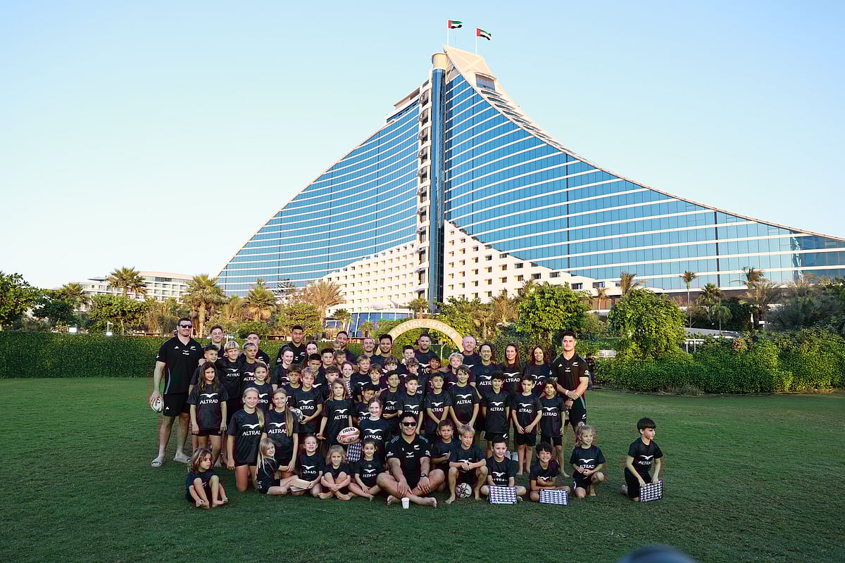 All Blacks deliver inspiring message in Dubai