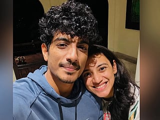 Smriti Mandhana and Palash Muchhal 