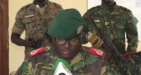 Armed men seize power in Guinea-Bissau as President Embalo confirms ouster.