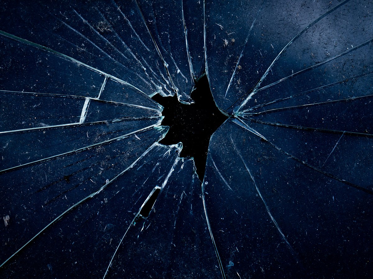 Broken glass