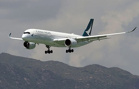 Immediately after the incident, Cathay Pacific took the aicraft out of service: the aircraft remained on the ground for several days while engineers carried out a structural inspection and necessary tail repairs. Photo for illustrative purposes only.