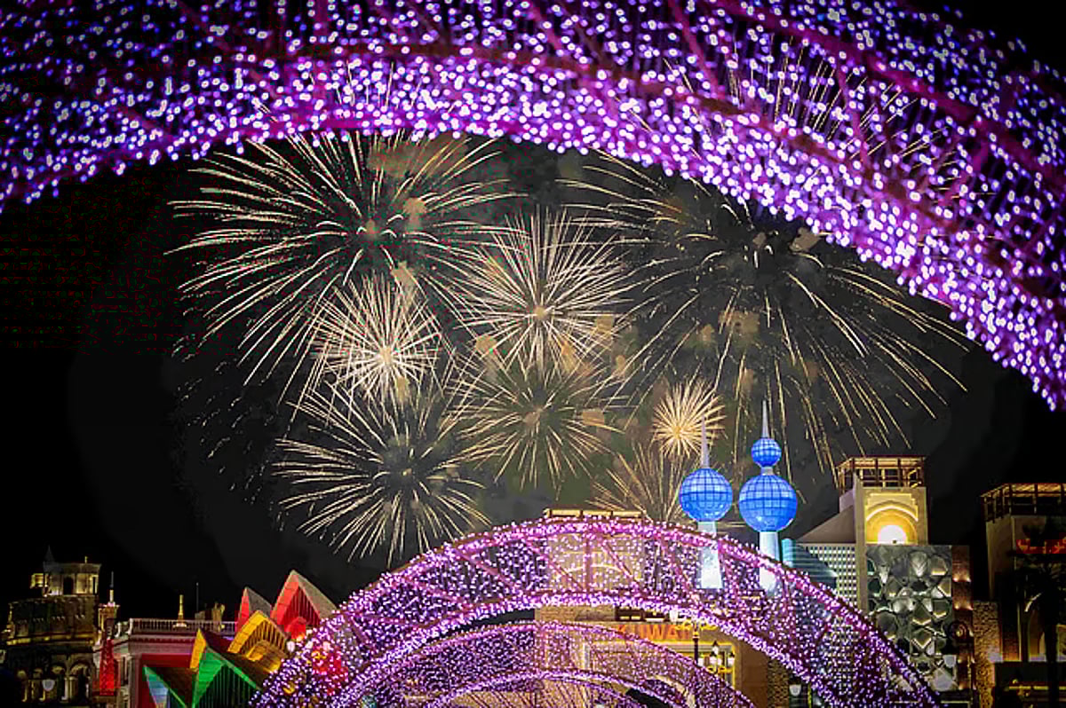 Sheikh Zayed Road JBR Dubai festive season fireworks - Where to watch UAE National Day fireworks in Dubai today