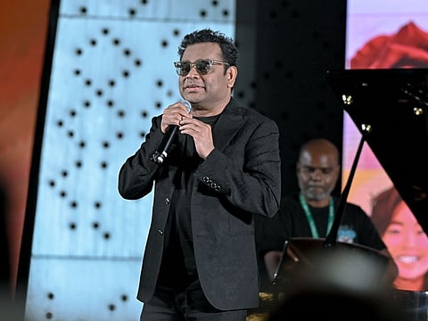 AR Rahman launches ‘Jamal,’ his UAE National Day song, at Sheikh Zayed Festival.