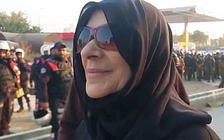 Uzma Khan ahead of  meeting Imran Khan in Rawalpindi jail, on December 2, 2025.