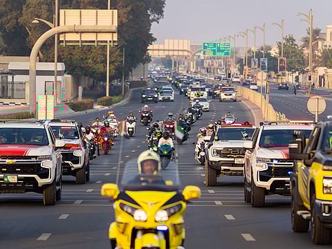 500+ cars join Al Etihad Parade in Dubai to celebrate UAE's 54th National Day