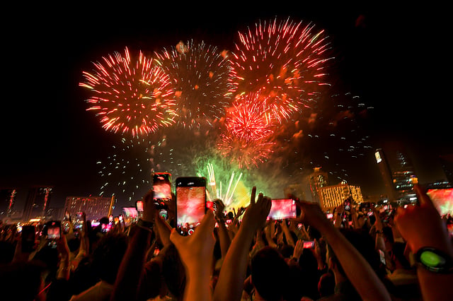 Where to catch fireworks and drone shows every day across Dubai in ...