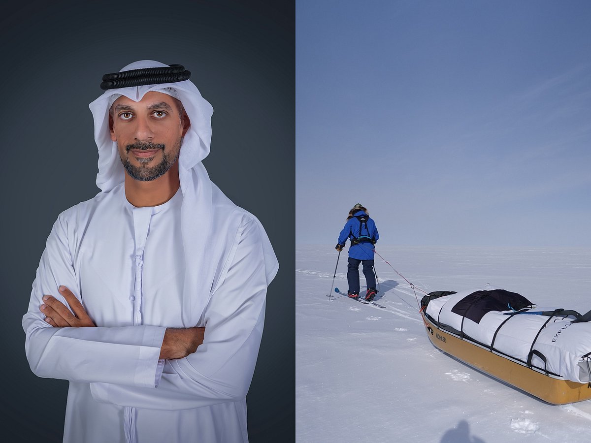 Dr Hussain Khansaheb aims to explore climate solutions across two desert ecosystems – the UAE and Antarctica.