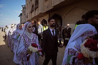 UAE hosts Gaza mass wedding to mark 54th Eid Al Etihad