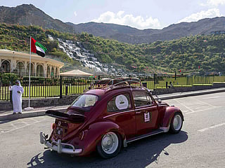 The rally attracted 130 participants from across the UAE and the Gulf, who brought classic cars of all makes and models to explore Sharjah’s most scenic and cultural landmarks.