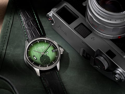 Legendary camera brand Leica launches wristwatch line