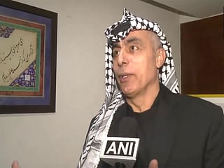 Palestine Ambassador to India Abdullah Abu Shawesh.