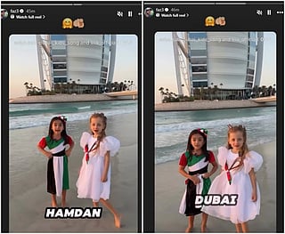 Dubai-born girls’ debut song captures hearts nationwide.