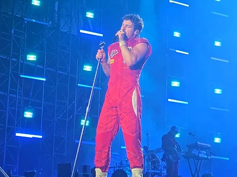 Benson Boone’s Abu Dhabi Grand Prix performance was magical, mystical, and filled with moments that only true fans could fully appreciate.