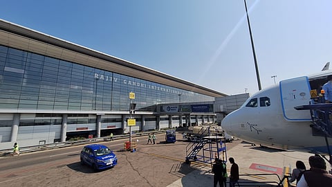 After the discovery, officials prevented the passenger from travelling and cancelled the required immigration formalities.