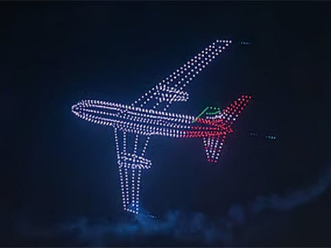 Over 1,000 advanced LED drones delivered brighter, sharper scenes in the sky between Bluewaters and The Beach, JBR.