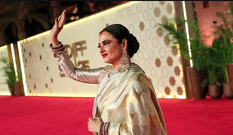 Rekha at the fifth edition of the Red Sea International Film Festival 2025