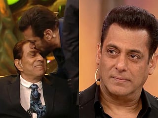 Salman Khan gets emotional remembering Dharmendra (Photo/JioHotstar)