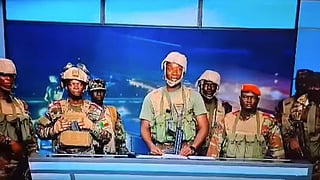 The Benin soldiers appeared on state TV early on Sunday morning to say they were suspending the constitution.