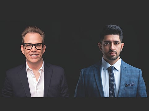 From Left: Neil Mandt, Producer & Entrepreneur ; Jatin Deepchandani, CEO Eventyst Global.