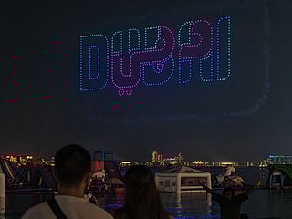 DSF 2025 drone show dazzles over Bluewaters