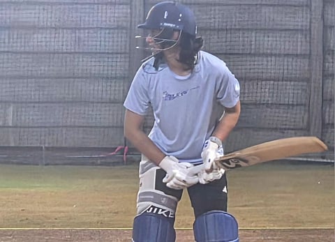 After wedding is called off, Smriti Mandhana returns to practice ahead of Sri Lanka T20 series