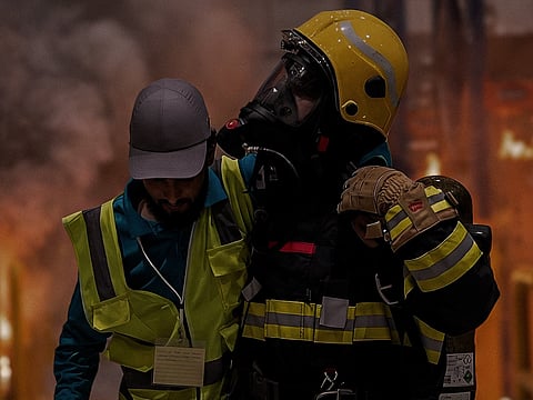 UAE emergency teams swiftly contain construction fire (Photo used for illustrative purpose only)