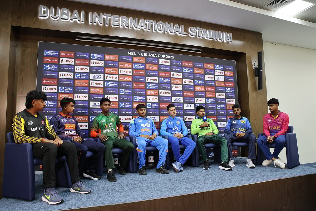 Captains during the pre-tournament press conference.