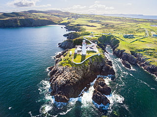 Ireland welcomed almost 6.6 million overseas visitors in 2024, who spent about €6 billion in the Republic (around €7 billion on the island including Northern Ireland). Pictured above is Fanad Head Lighthouse, Donegal.