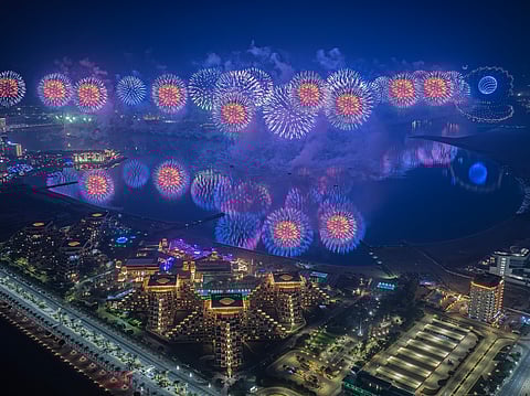 Ras Al Khaimah's recording breaking fireworks from New Year's Eve 2025. Picture used for illustrative purposes. 