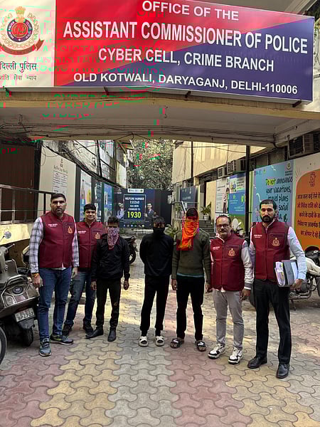 The breakthrough came after coordinated raids across multiple locations in Lucknow, Uttar Pradesh, as part of the Crime Branch’s intensified crackdown on organised cyber-enabled financial crimes.