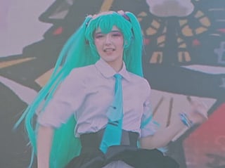 You'll also see fan favourites, from cosplayers like Hatsune Miku  