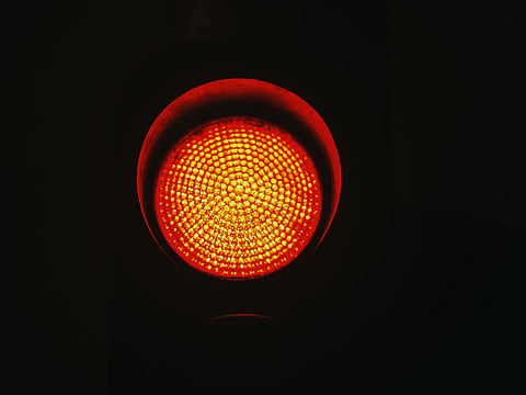 Sharjah Police release shocking video of pickup running red light