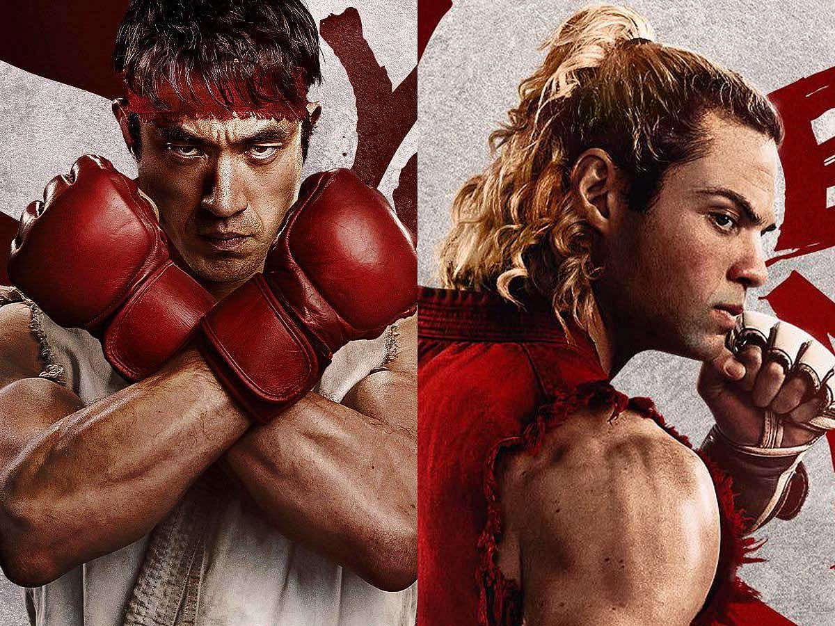 Andrew Koji (left) and Noah Centineo as fan favirites Ryu and Ken.