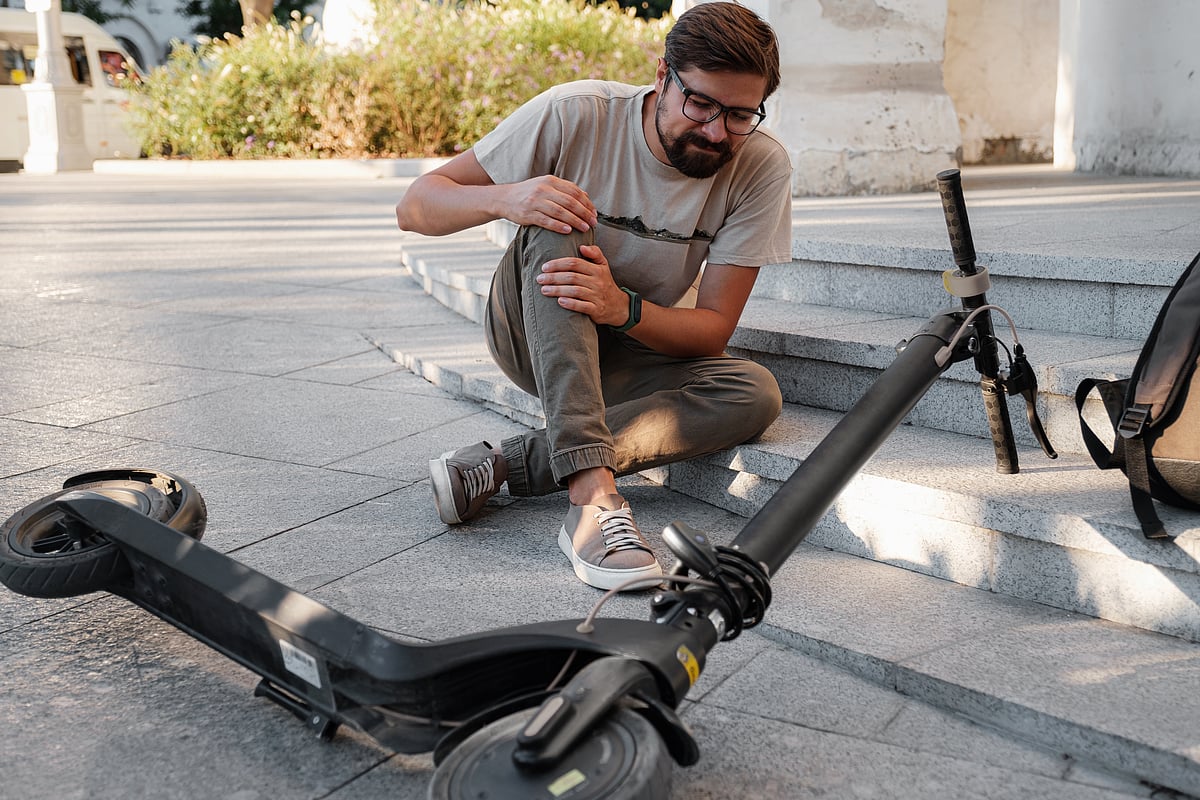 E-scooter accident