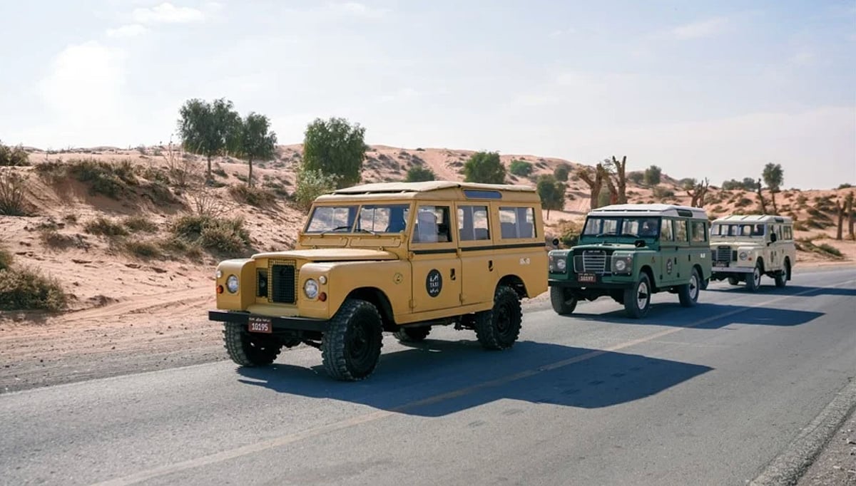 Ras Al Khaimah launches classic car taxi service to offer tourists a ...