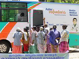 IoT-enabled Aster Volunteers Mobile Medical Services (AVMMS) units bring diagnostics, consultations, and care to remote regions.