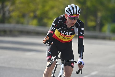 UAE Team Emirate - XRG team's Belgiam rider Tim Wellens
